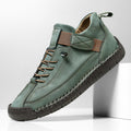 AutumnWinter Flat-Soled Casual Hand-Stitched Mens Shoes