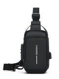 Mens Chest Bag Single-shoulder Crossbody Bag Waterproof And Abrasion-resistant