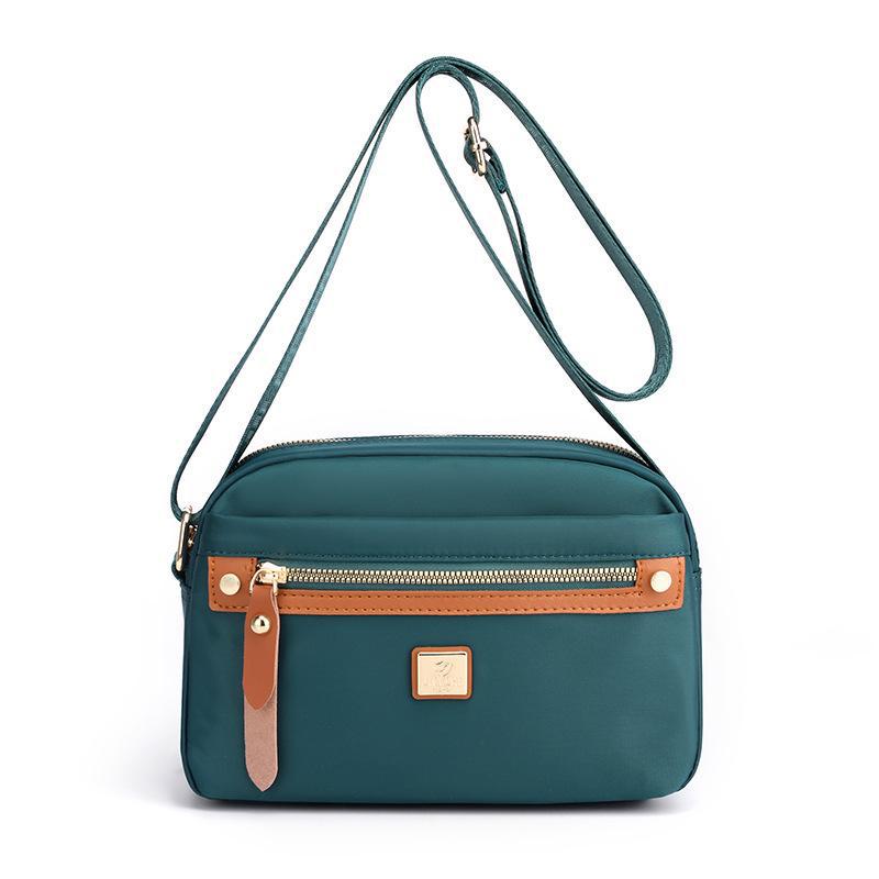 Solid-color Nylon Crossbody Womens Shoulder Bag