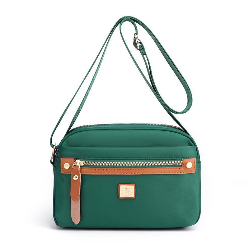 Solid-color Nylon Crossbody Womens Shoulder Bag