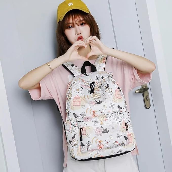 Midnight Anti-Theft College Bag for Girls Boys Man Women | 15.6 inch Laptop Trendy School Collage Backpack Bags for Men Office use with Anti Theft Pocket & Small Pockets Inside