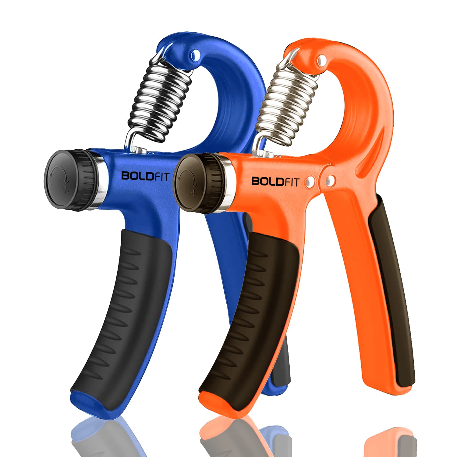 Boldfit Hand Gripper for Men & Women Hand Grip Strengthener for Forearm, Wrist & Finger Workout Fitness Equipment for Home & Gym Training