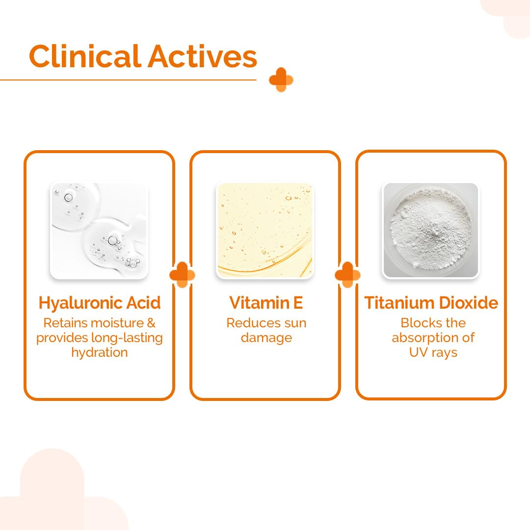 The Derma Co 1% Hyaluronic Sunscreen Aqua Gel SPF 50 PA++++ | Hydrating, Lightweight & Non-Greasy | No White Cast | Broad Spectrum & Blue Light Protection | Clinically Tested - (In-Vivo) | 50 g