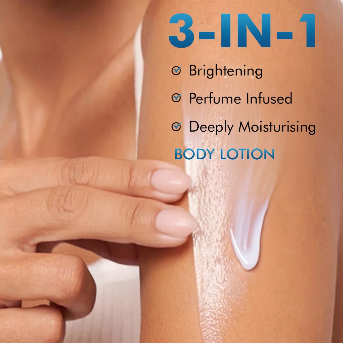 mCaffeine 5% Niacinamide & Glutathione for Brightening & Detan By The Blues Perfume Body Lotion 300ml | | Aquatic-Woody Fragrance | 72H Moisturization| Daily Use Summer Cream Bodylotion for Men & Women | Dry Skin