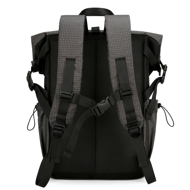 Sports Outdoor Hiking Cycling Backpack Foldable Roll-Top Backpack