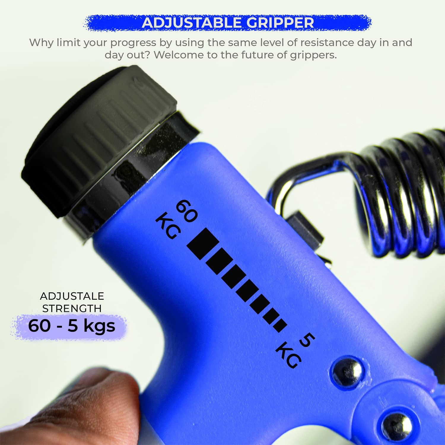 Boldfit Hand Gripper for Men & Women Hand Grip Strengthener for Forearm, Wrist & Finger Workout Fitness Equipment for Home & Gym Training