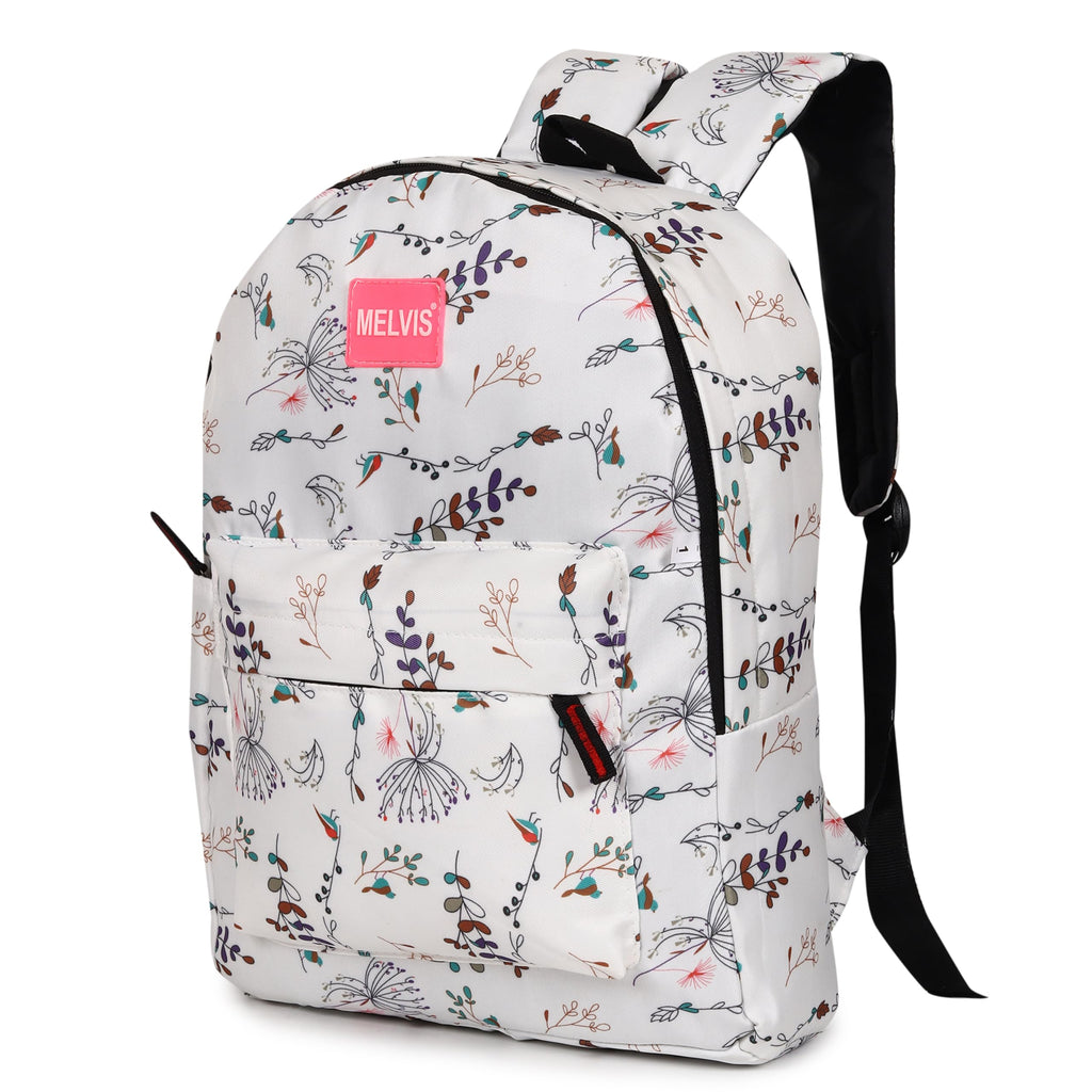 MELVIS 20L Water Resistant Backpack with Bottle Compartment | Lightweight Travel & School Bag for Men, Women & College Students | Trendy Laptop Backpack for Daily Use