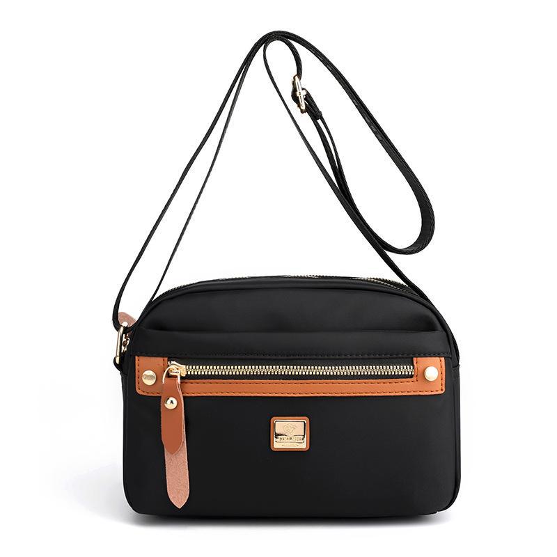 Solid-color Nylon Crossbody Womens Shoulder Bag
