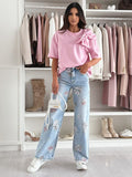 Summer Big Bow Women's Short Sleeve