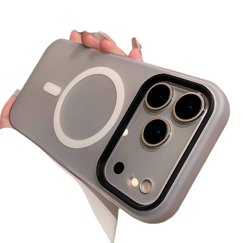 Suitable For 17 Pro Max Phone Case  Jelly Magnetic Two in one Frosted Simple Drop proof