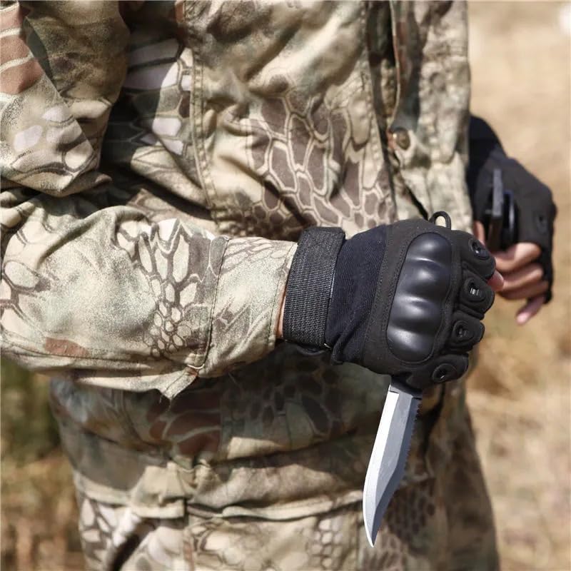 Anti-Slip Gloves, Outdraw, Appearance, Reduces Palm Thickening, Machine Work, Half Finger Hard Dain, Heat Retention,